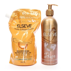 Recharge Shampoing + Flacon L'Oréal Elseve Eco-Pack 500ml