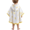 Poncho Blanc/Jaune Enfant Les Antillaises Ananas