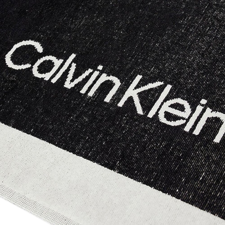 Serviette Noir Homme/Femme Calvin Klein Jeans Towel