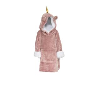 Sweat Plaid Rose Enfant Atmosphera Licorne 3-10 Ans
