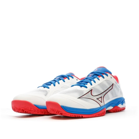 Chaussures de Padel Blanc/Rouge Homme Mizuno Wave Exceed Light