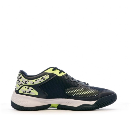 Chaussures de Padel Noire/Jaune Homme Puma Solarcourt