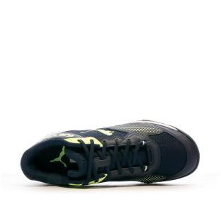 Chaussures de Padel Noire/Jaune Homme Puma Solarcourt