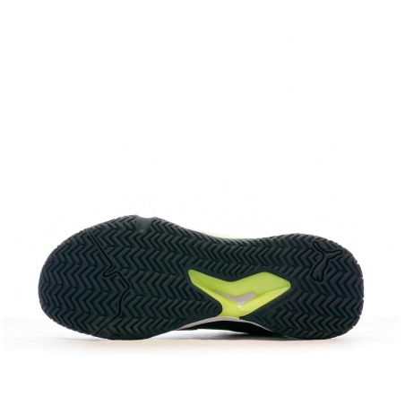 Chaussures de Padel Noire/Jaune Homme Puma Solarcourt