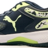 Chaussures de Padel Noire/Jaune Homme Puma Solarcourt