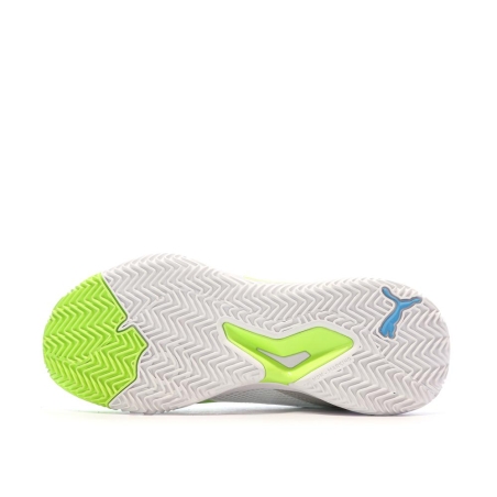 Chaussures de Padel Blanc/Jaune Homme Puma Nova Court