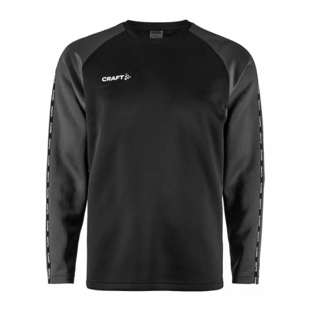 Sweat Noir Homme Homme Craft Crewneck