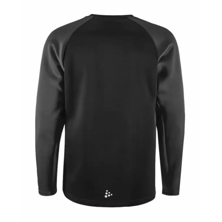 Sweat Noir Homme Homme Craft Crewneck