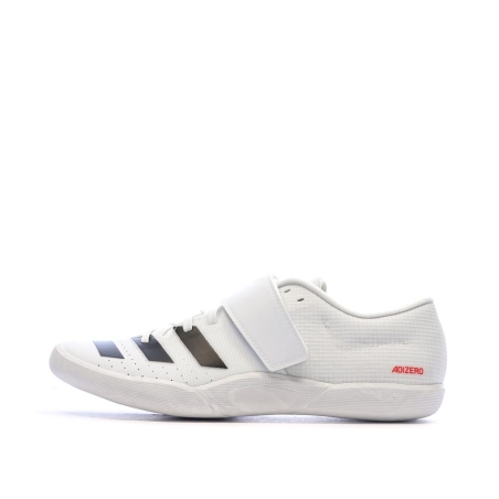 Chaussures d'athlétisme Blanches/Noires Homme Adidas Adizero Throws