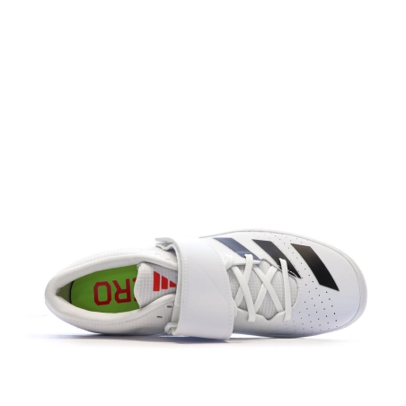 Chaussures d'athlétisme Blanches/Noires Homme Adidas Adizero Throws