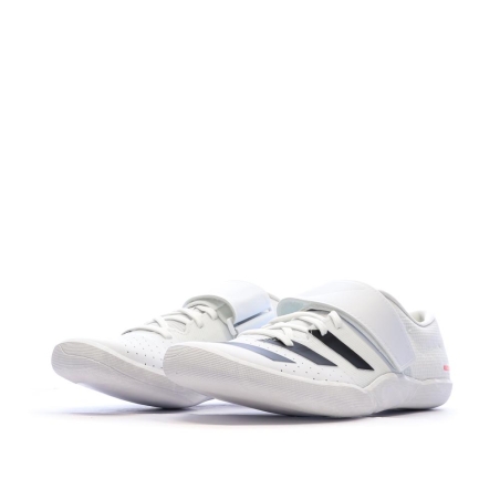 Chaussures d'athlétisme Blanches/Noires Homme Adidas Adizero Throws