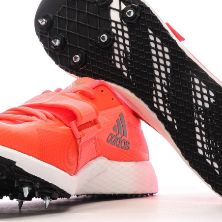 Chaussures d'athlétisme Rouges Homme Adidas Adizero