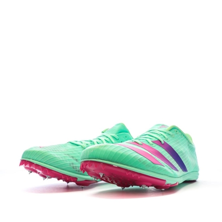 Chaussures d'Athlétisme Vertes Homme Adidas Distancestar
