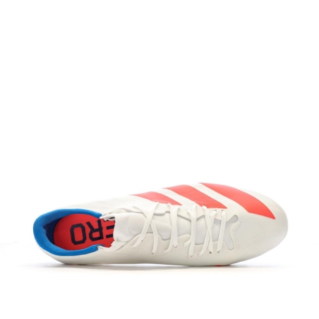 Chaussures d'athlétisme Bleu/Blanc/Rouges Homme Adidas Adizero Prime
