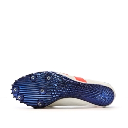 Chaussures d'athlétisme Bleu/Blanc/Rouges Homme Adidas Adizero Prime