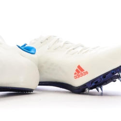 Chaussures d'athlétisme Bleu/Blanc/Rouges Homme Adidas Adizero Prime