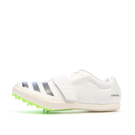 Chaussures d'Athlétisme Blanches Homme Adidas Jumpstar