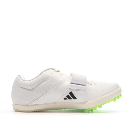 Chaussures d'Athlétisme Blanches Homme Adidas Jumpstar