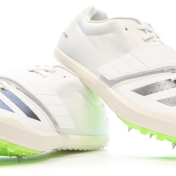 Chaussures d'Athlétisme Blanches Homme Adidas Jumpstar