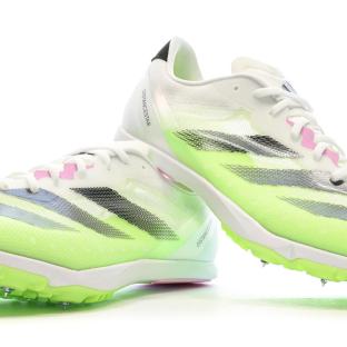 Chaussures d'Athlétisme Blanche Homme Adidas Distancestar M