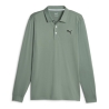 Polo Vert Homme Puma Longsleeve