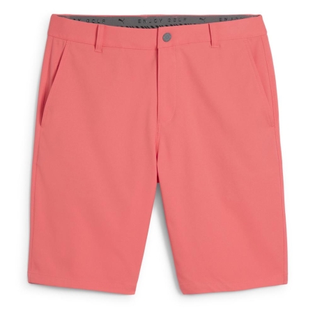 Short de Golf Orange Homme Puma Dealer
