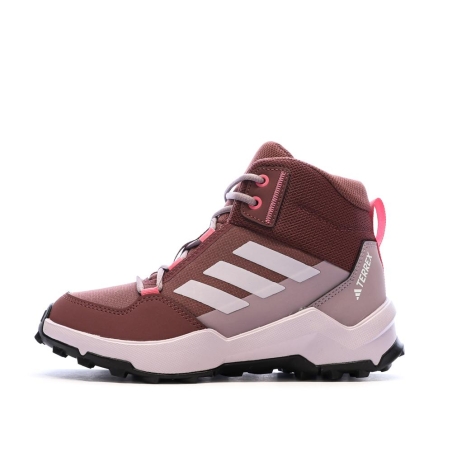Chaussures de Randonnée Bordeaux Fille Adidas Terrex Ax4r Mid