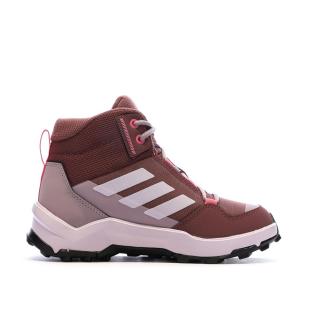 Chaussures de Randonnée Bordeaux Fille Adidas Terrex Ax4r Mid