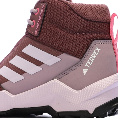 Chaussures de Randonnée Bordeaux Fille Adidas Terrex Ax4r Mid