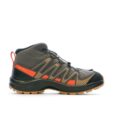 Chaussures de Randonnée Grise Garçon Salomon Xa Pro V8