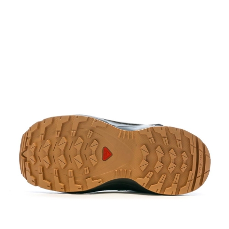 Chaussures de Randonnée Marron/Orange Garçon Salomon Xa Pro V8 Mid