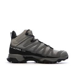 Chaussures de Randonnée Gris Homme Salomon X Ultra 4 Mid Gtx