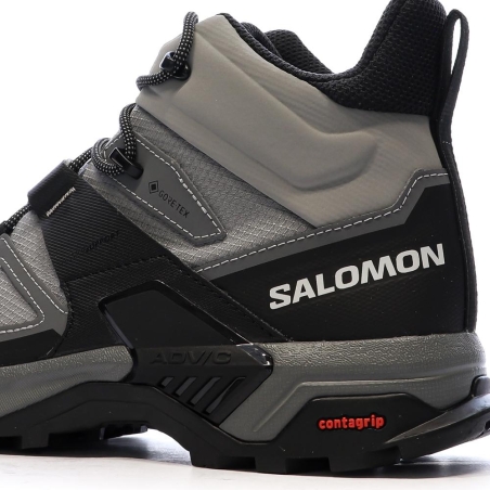 Chaussures de Randonnée Gris Homme Salomon X Ultra 4 Mid Gtx
