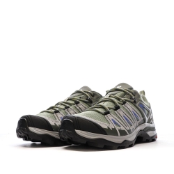 Chaussures de randonnées Grises/Vertes Homme Salomon Pioneer