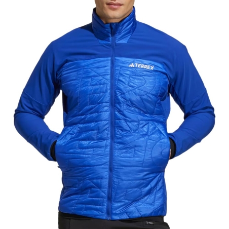 Doudoune Bleu Homme Adidas Xpr Varil Hyb