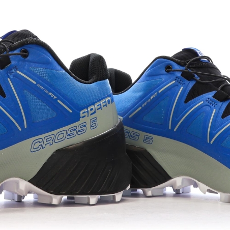 Chaussures de trail Noir/Bleu Homme Salomon Speedcross 5