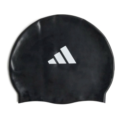 Bonnet de Bain Noir Adidas Kids 3 bandes