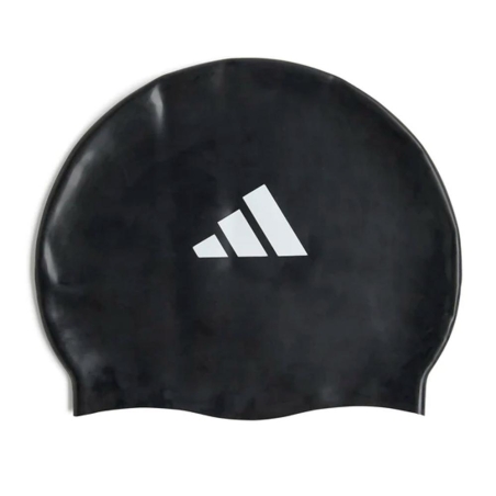 Bonnet de Bain Noir Adidas Kids 3 bandes