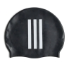 Bonnet de Bain Noir Adidas Kids 3 bandes