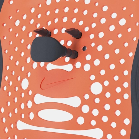 Plaquettes de Natation Noir/Orange Nike Ness