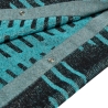 Serviette Turquoise/Noir Homme Adidas Wrap Towel