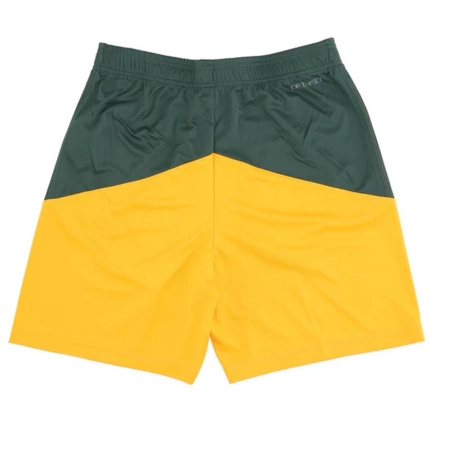 Green Bay Packers Short Jaune/Vert Homme Nike 11UW