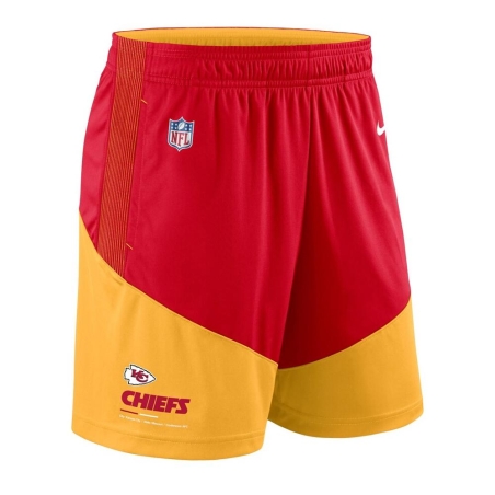 Kansas City Chiefs Short Rouge/Jaune Homme Nike NF01