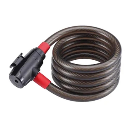 Antivol à câble Noir POWERLOCK 15x1800MM
