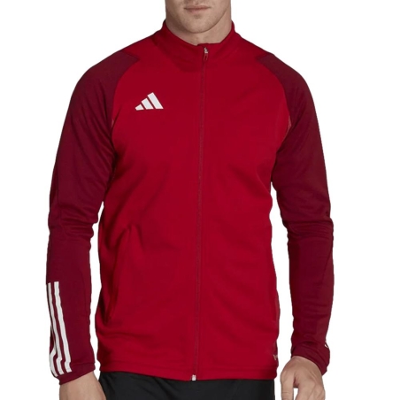 Veste Rouge Homme Adidas Tiro23