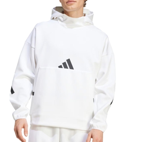 Sweat Blanc Homme Adidas JF2454