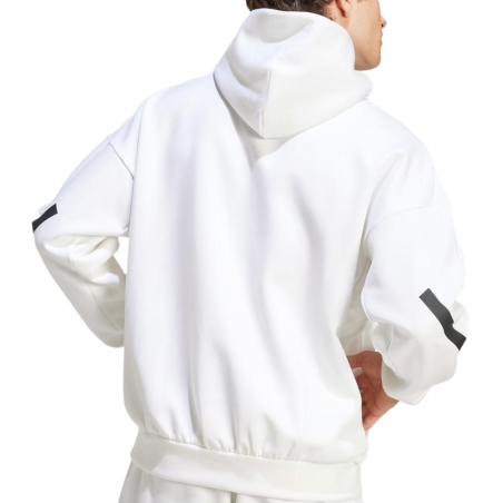 Sweat Blanc Homme Adidas JF2454