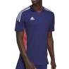 T-Shirt Violet Homme Adidas Con
