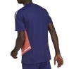 T-Shirt Violet Homme Adidas Con