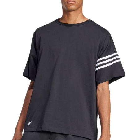 T-Shirt Noir Homme Adidas Neu